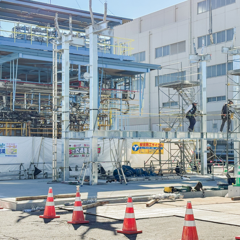 写真：建築工事イメージ