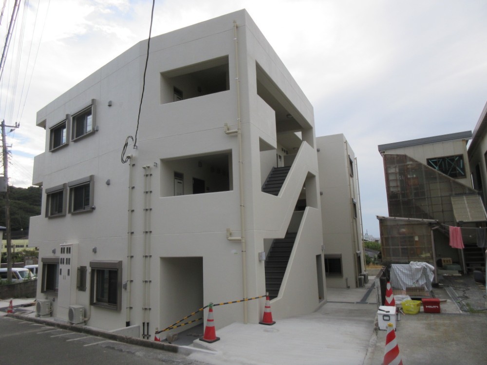 社員寮新築工事画像１