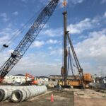 マンション新築工事 PC杭工事画像5